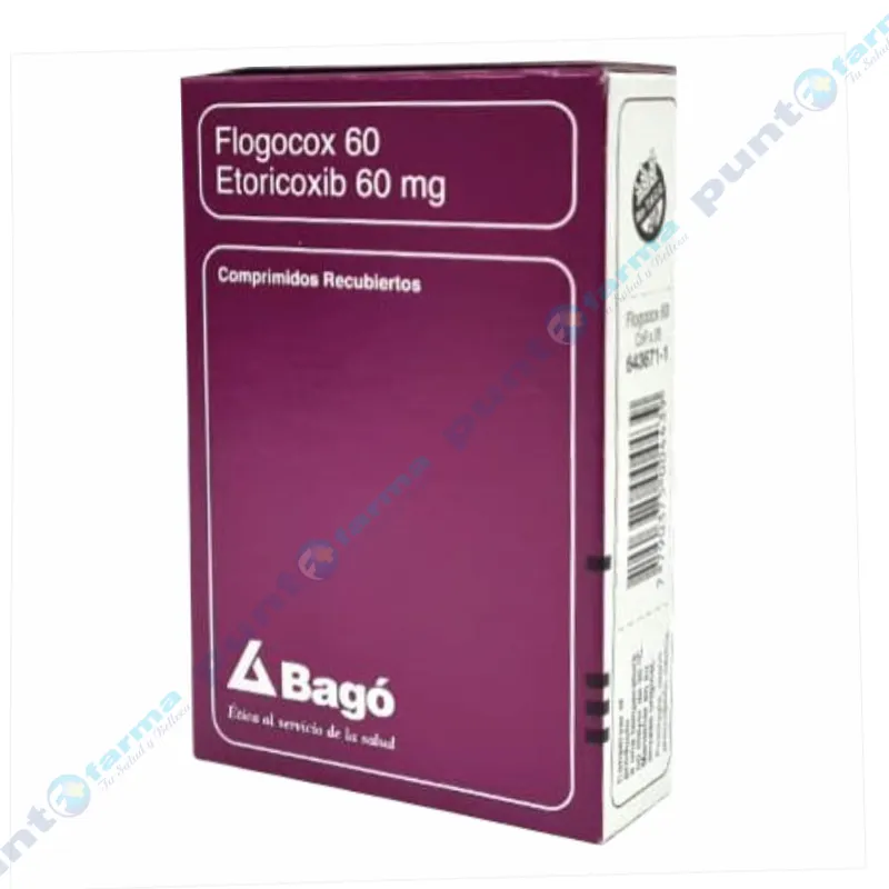 Flogocox 60mg - Caja de 28 comprimidos