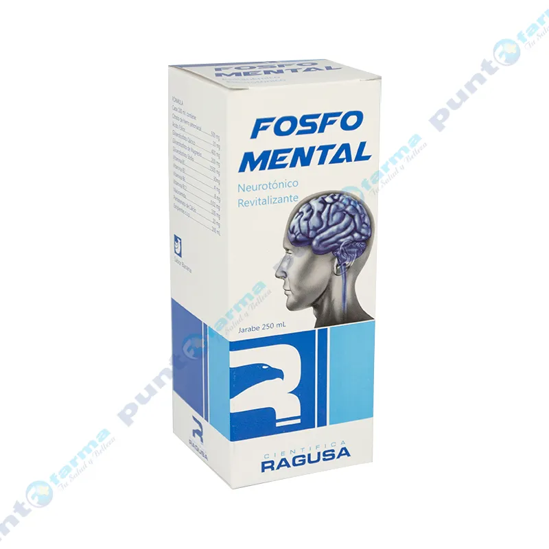 Fosfo Mental Neurotonico Revitalizante - Jarabe 250 mL.