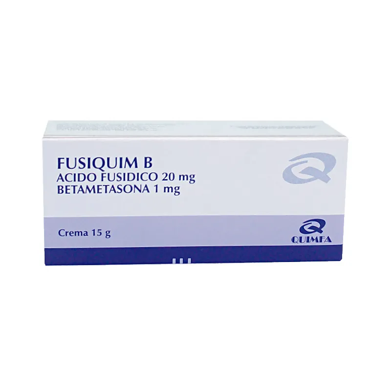 Fusiquim B Ácido Fusidico 20 mg - 15 g