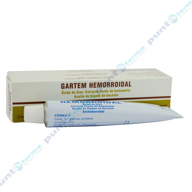 Gartem Hemorroidal - Pomo x 20 gr