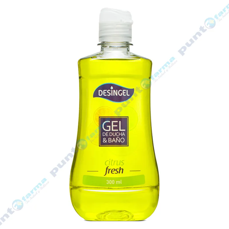 Gel de Ducha y Baño Citrus Fresh Desingel - 300mL