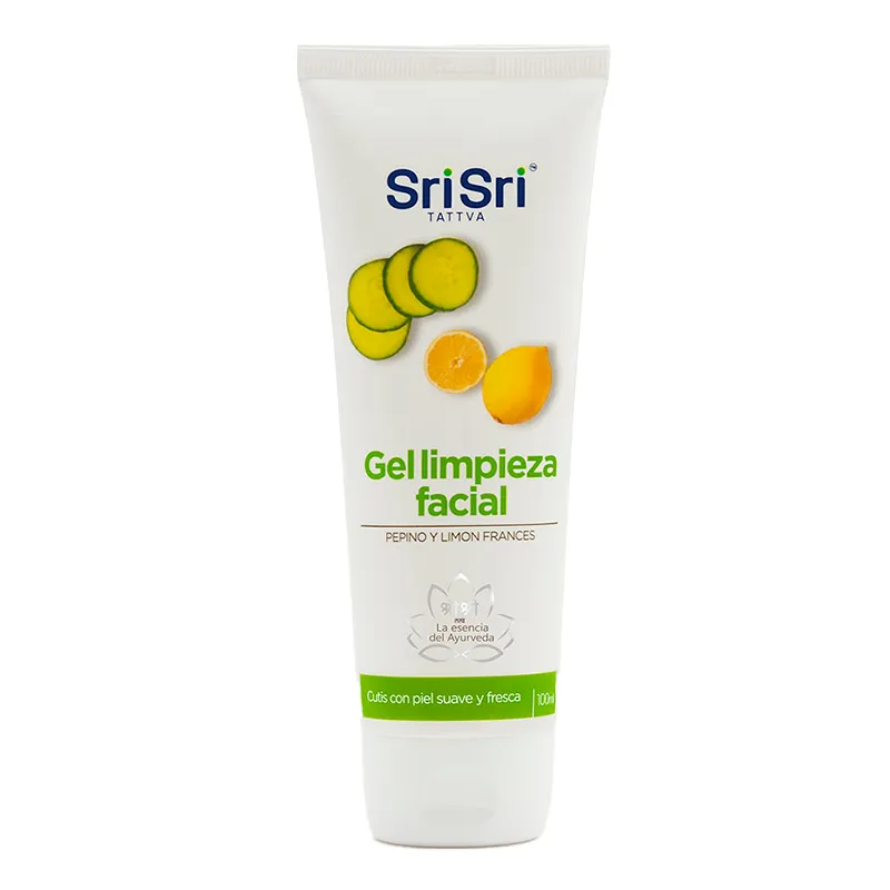 Gel de Limpieza Facial con Pepino y Limon SriSri - 100mL