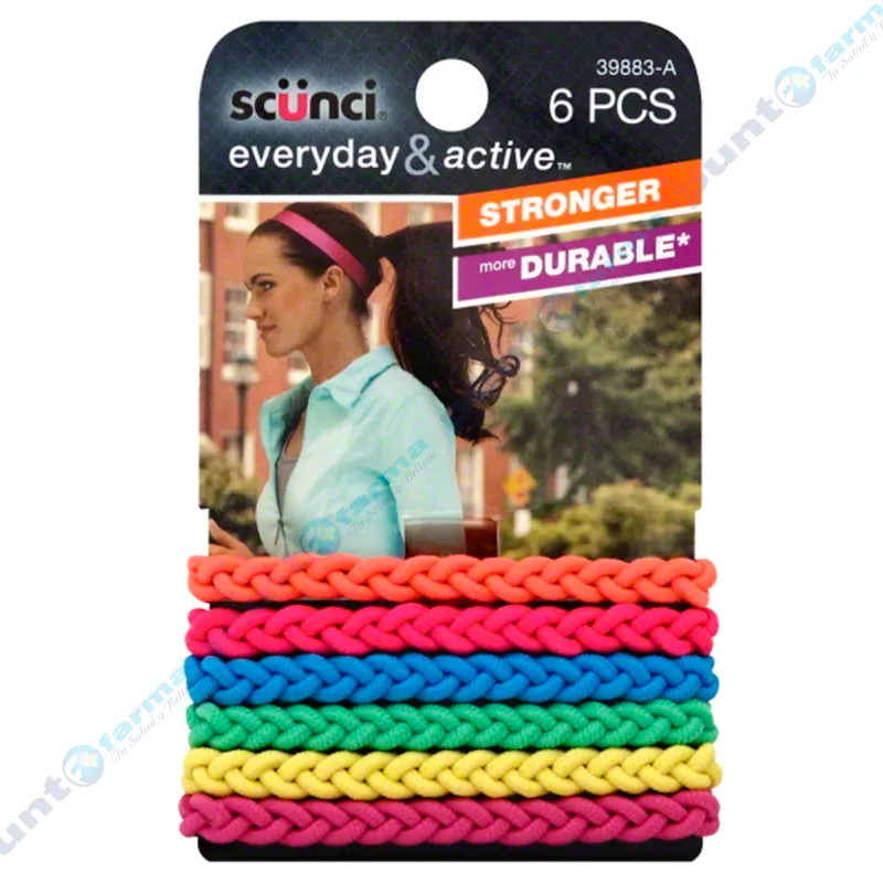 Gomas trenzadas Everyday & Active Scunci