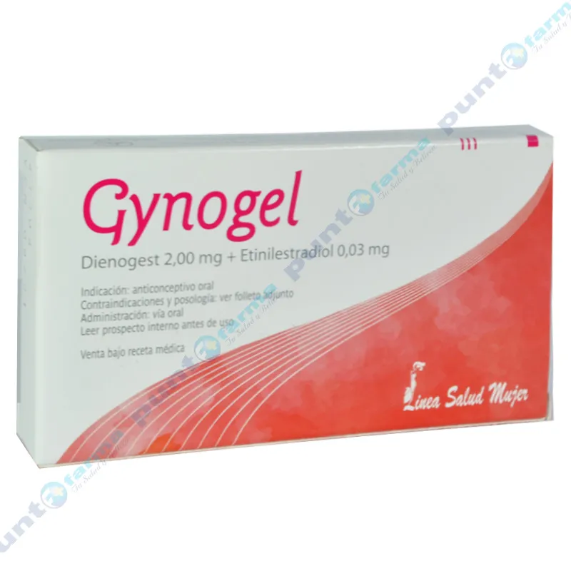 Gynogel Anticonceptivo - Caja de 28 comprimidos