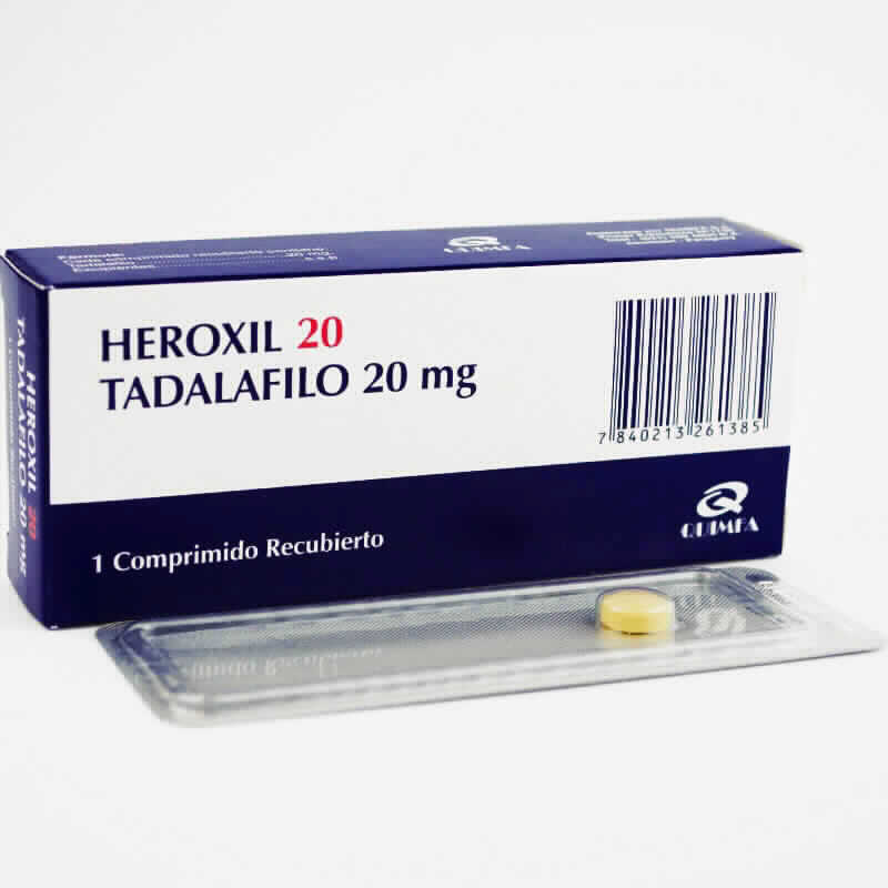 Tadalafilo 20mg