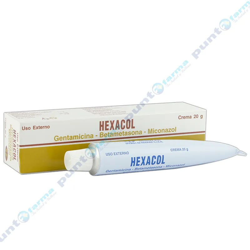 Hexacol Gentamicina Betametasona Miconazol Gr Punto Farma