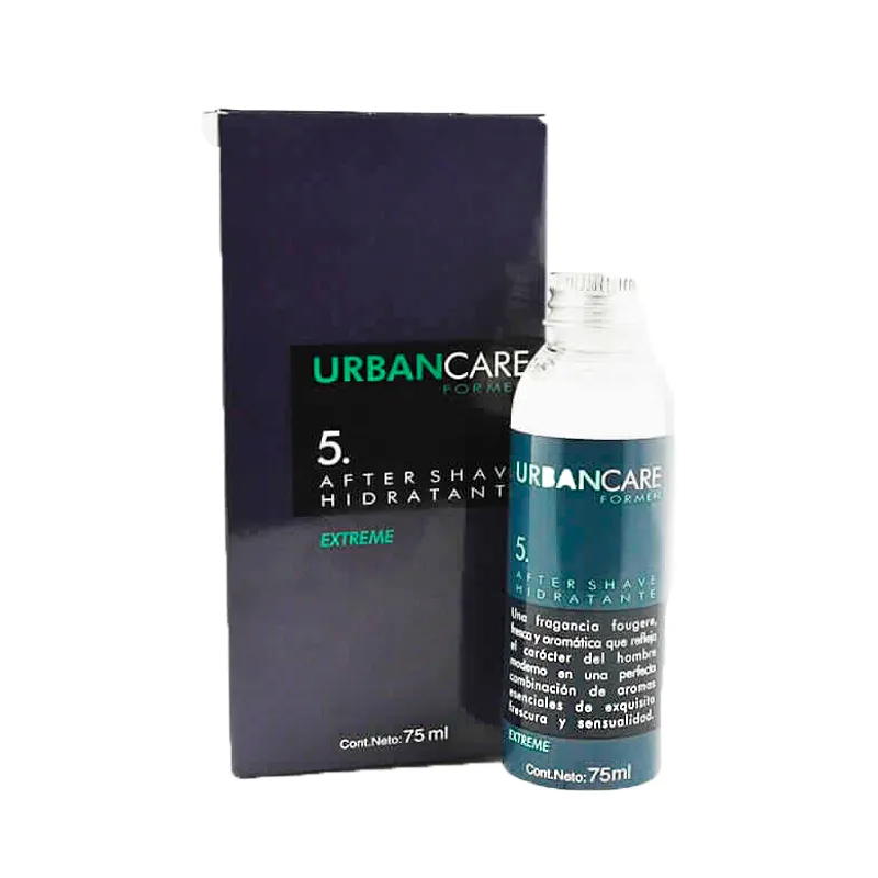 Hidratante después del afeitado Urban Care For Men- Contenido de 75 mL