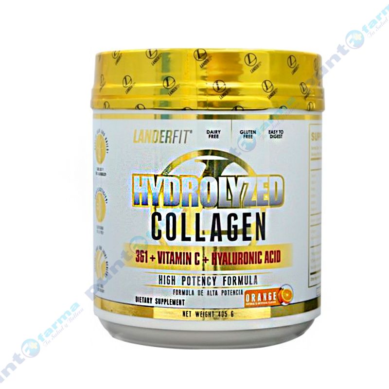 Hydrolyzed Collagen Landerfit 405 Gr Punto Farma 4602