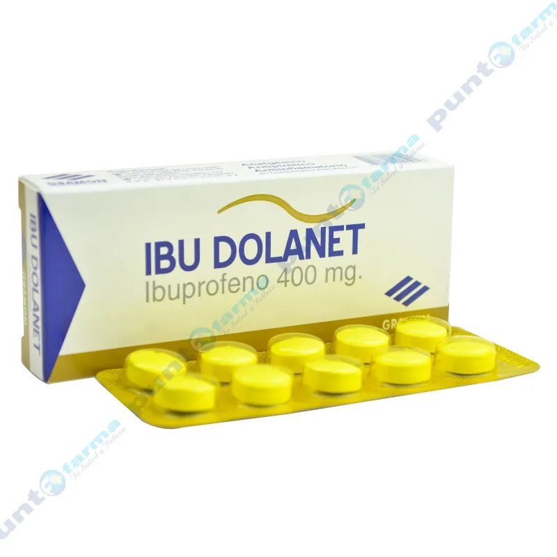 Ibu Dolanet Ibuprofeno 400mg - Caja de 20 comprimidos