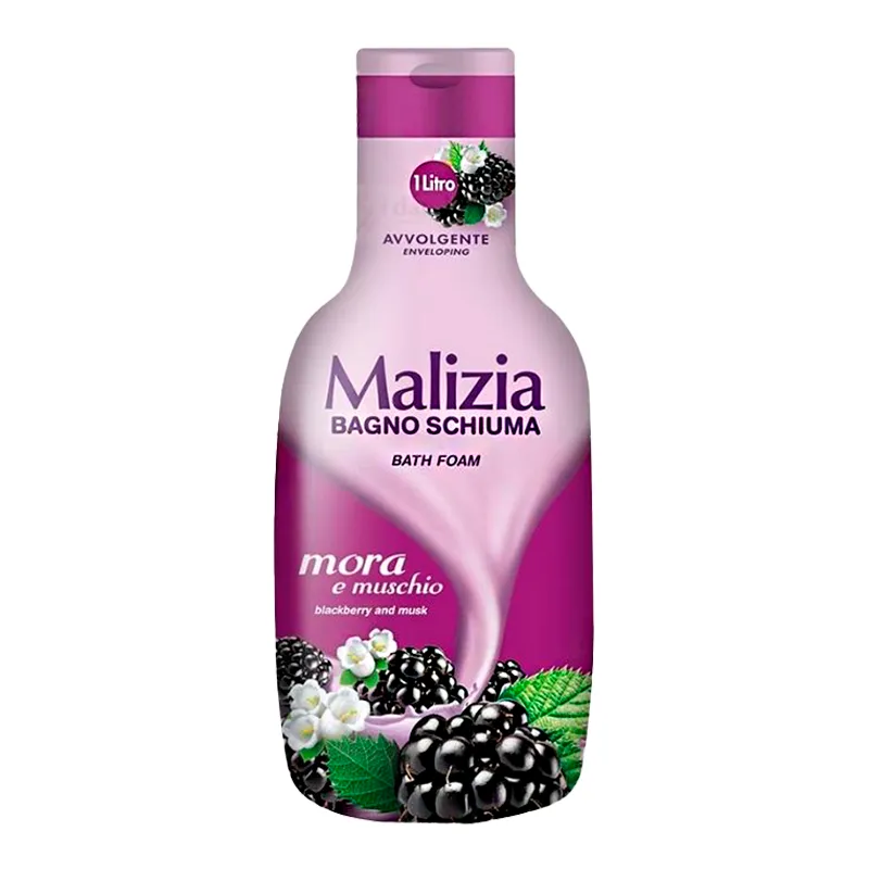 Jabón Líquido de Baño Musk y Mora Malizia - 1000 mL