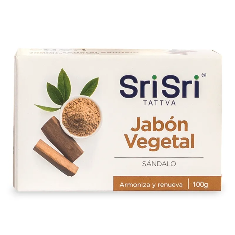 Jabón Vegetal Sandalo SriSri - 100gr