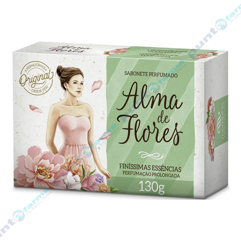 Jabón de Tocador Finísimas Esencias Alma de Flores - 130 gr