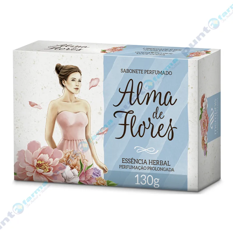 Jabón de Tocador Herbal Alma de Flores - 130 gr