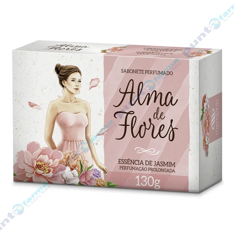 Jabón de Tocador Jasmín Alma de Flores - 130 gr