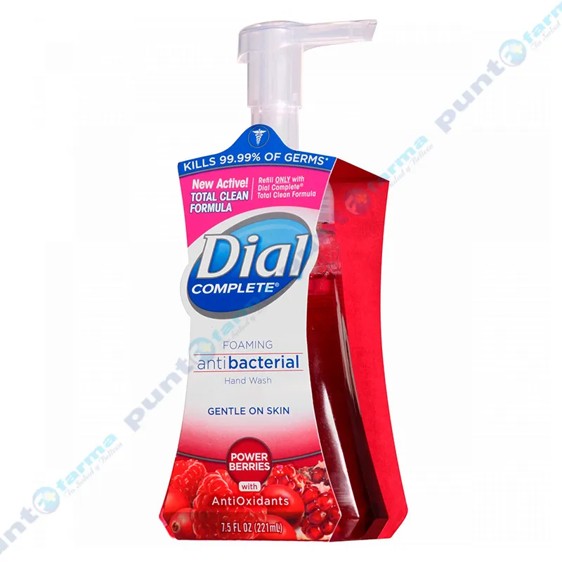 Jabón para manos Antibacterial Complete Dial - 221mL