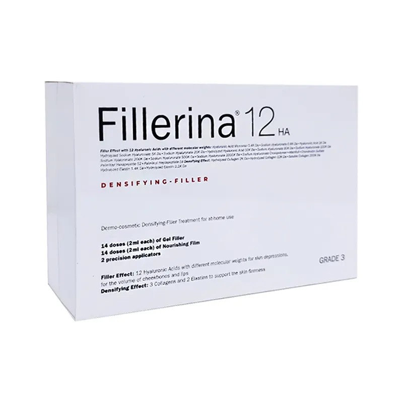 Kit 12 Acidos Hialuronicos Nro 3 Fillerina