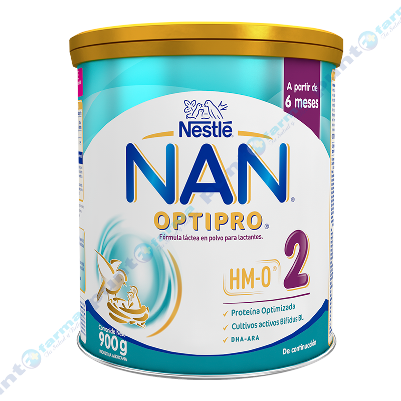 Quedateencasa Punto Farma Leche En Polvo Nan Optipro 2 Nestle 900 Gr