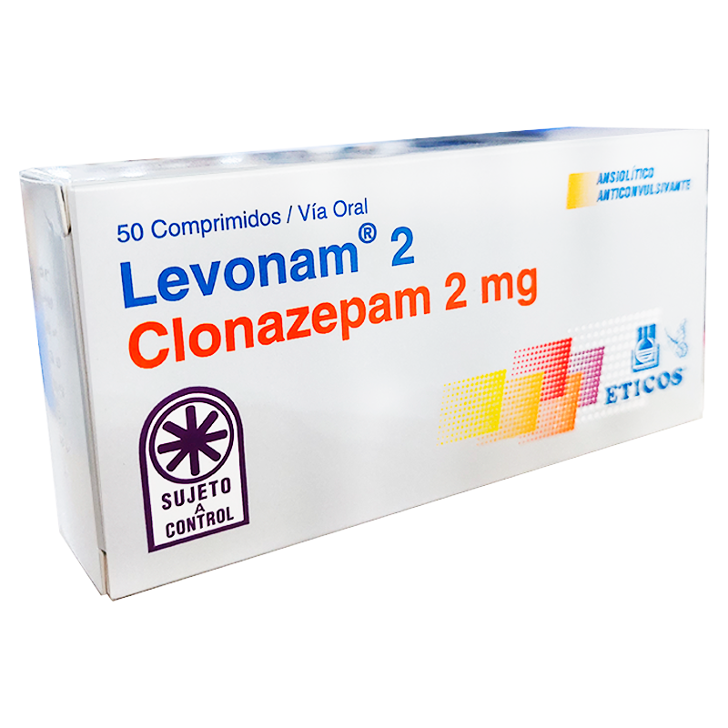 Precio de clonazepam de 2mg