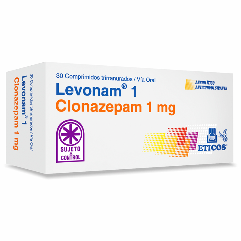 Clonazepam 1mg precio