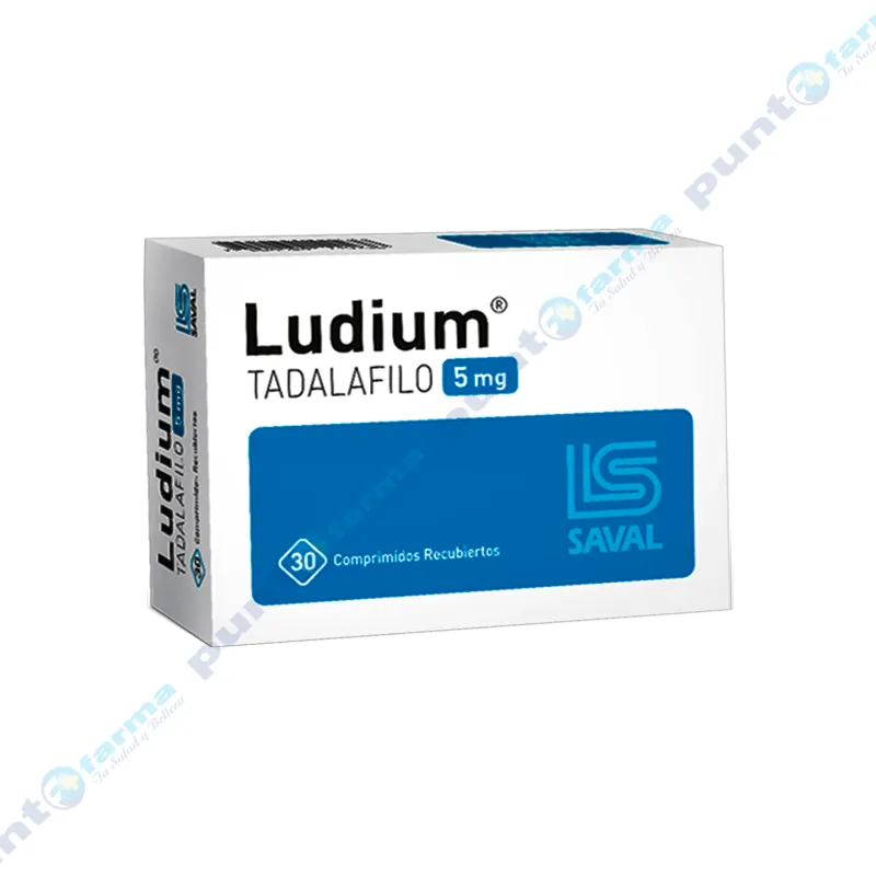 Ludium 5 mg Tadalafilo - Caja de 30 comprimidos