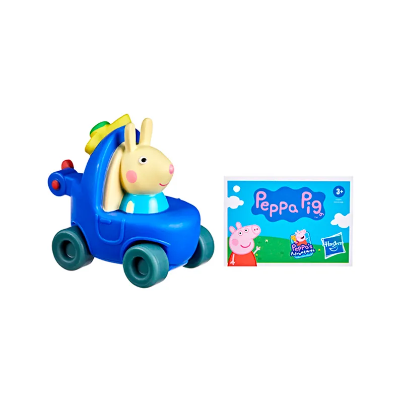 Mini Coche de Goma Pepa Pig Rebecca