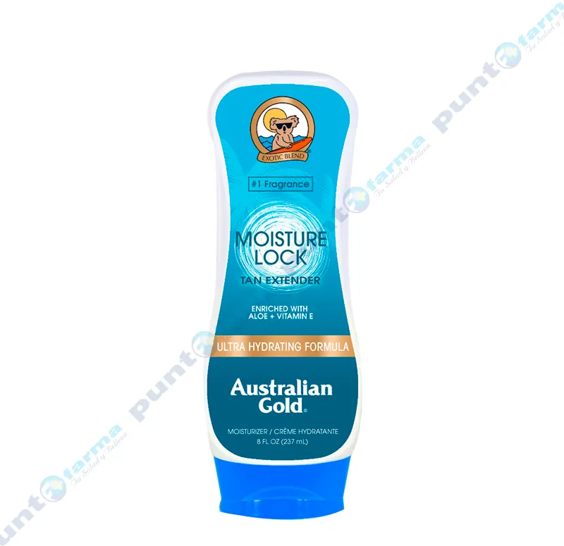 Moisture Lock Tan Extender Formula Ultra Hydrating Australian Gold - 237mL