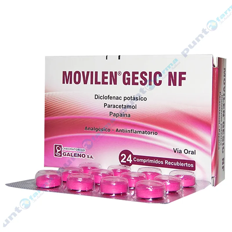 Movilen Gesic NF - Caja de 24 comprimidos