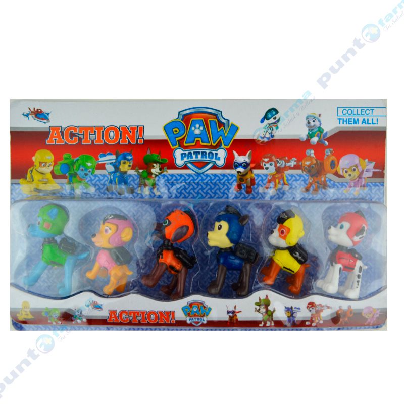 muñecos de los paw patrol