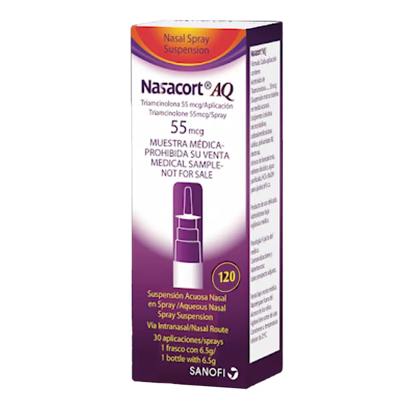 Nasacort® AQ - Spray nasal 120 aplicaciones