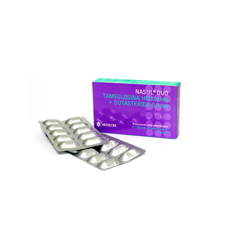 Nasul Duo Tamsulosina HCI 0.4 mg - Cont. 30 Cápsulas