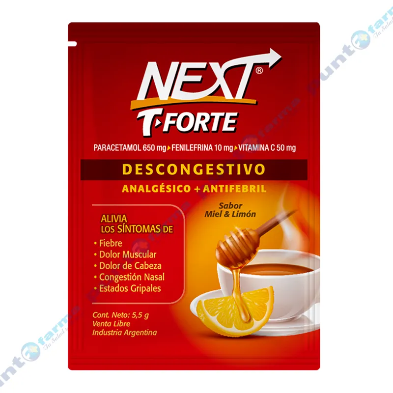 Next Te Forte Granulado - Caja de 50 Sobres