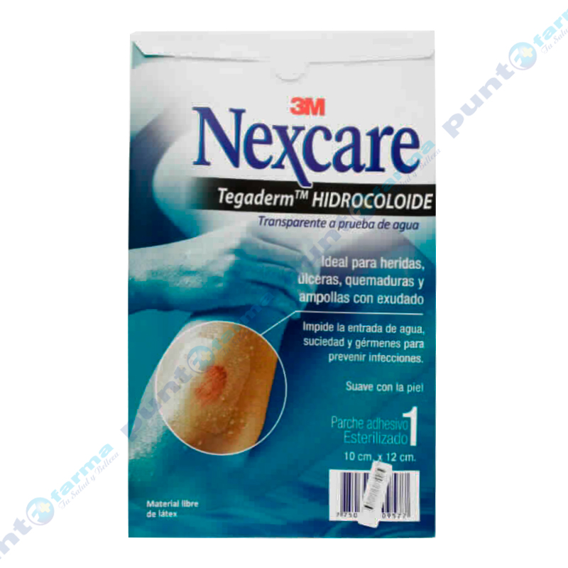 Quedateencasa Punto Farma Parche Invisible Nexcare Tegaderm Hidrocoloide Cont 1 Unidad