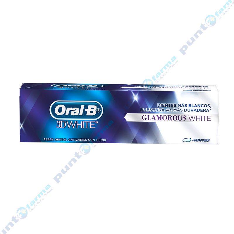 Pasta Dental 3D White Oral-B - 67mL | Punto Farma