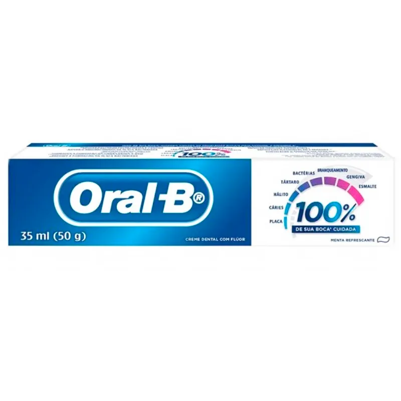 Pasta Dental Pro-Salud 100% Oral-B - 50gr