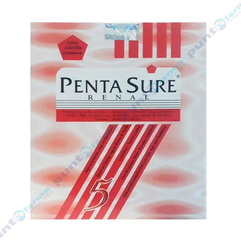 Penta Sure Renal Sabor Vainilla Cremosa - Caja de 6 Sobres