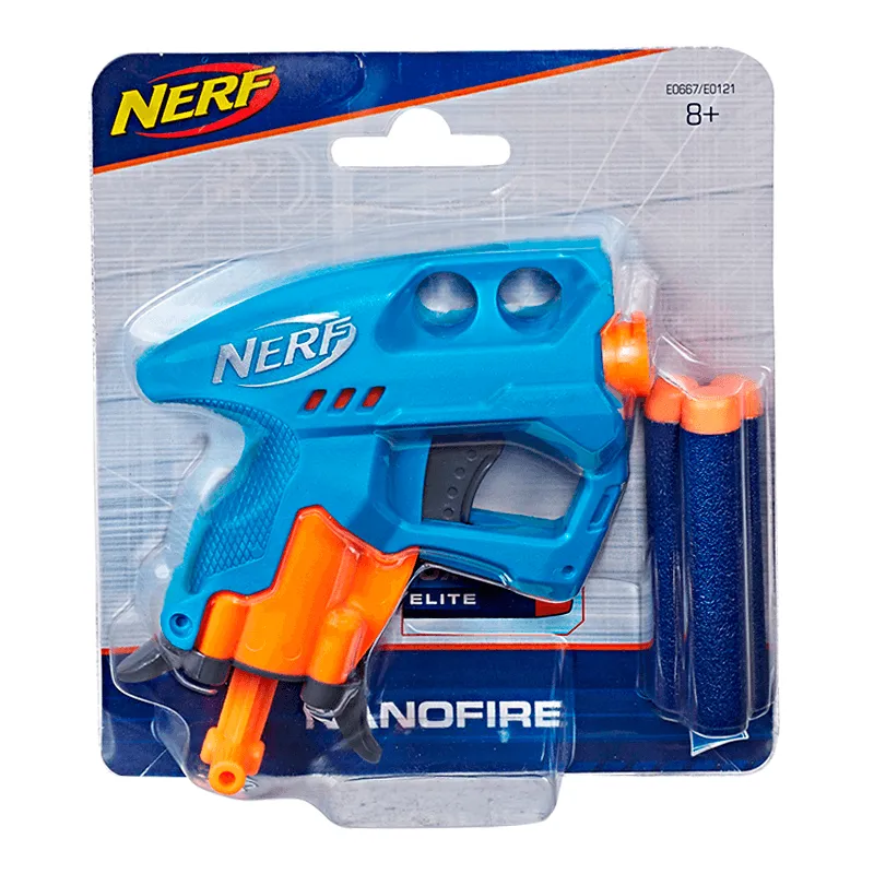 Nerf N-strike Attack Unit Pistola Lançador Azul