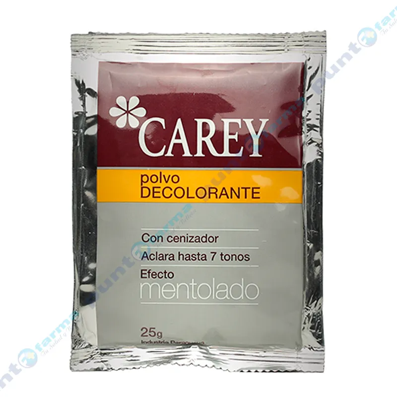 Polvo Decolorante Mentolado Carey - 25 gr