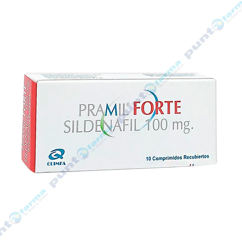 Pramil Forte Sildenafil 100 mg - Cont. 10 comprimidos recubiertos