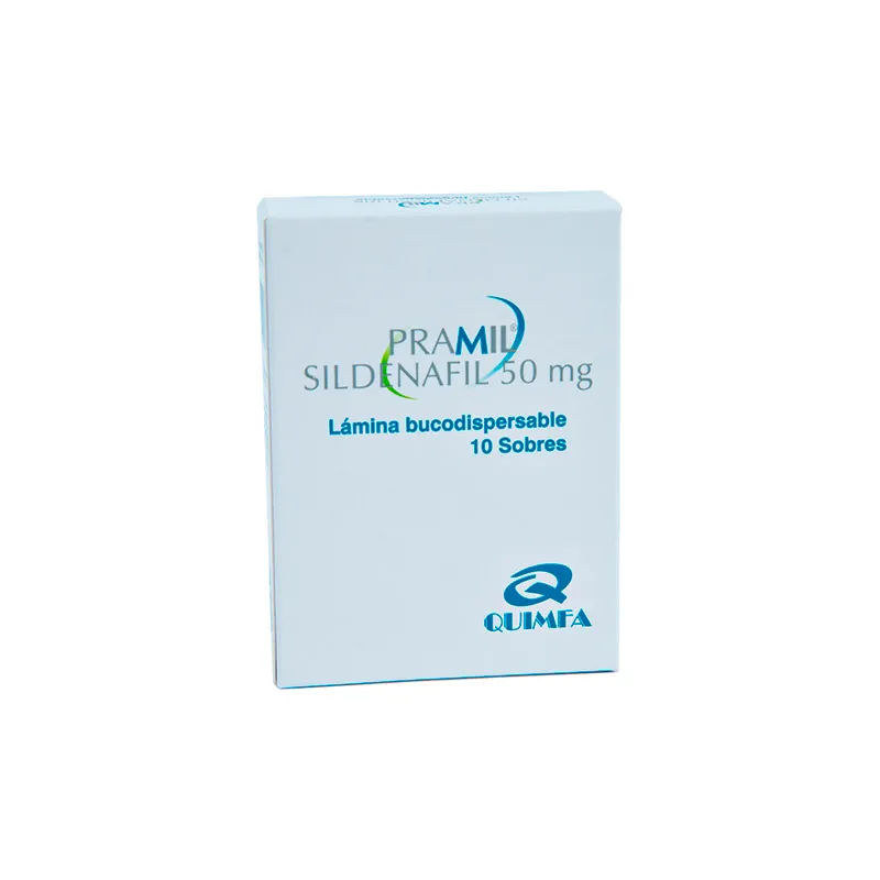 Pramil Sildenafil 50 mg - Cont. 10 sobres