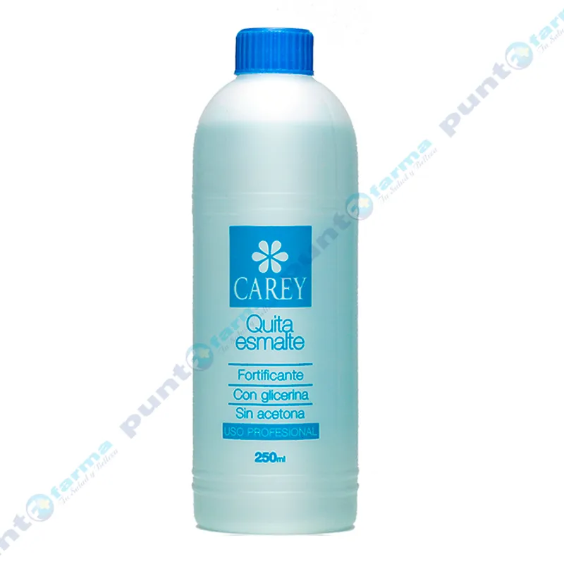 Quitaesmalte Fortificante Carey - 250 mL