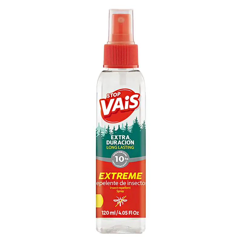 Repelente de Insectos Extra Duración Spray Stop Vais - 120 mL