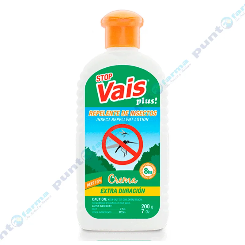 Repelente de Insectos en Crema Stop Vais Plus - 200 mL