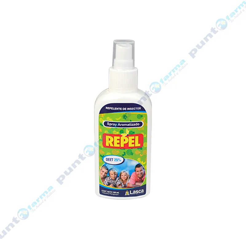 Repelente de Insectos en Spray Deet 25% Repel - 120mL