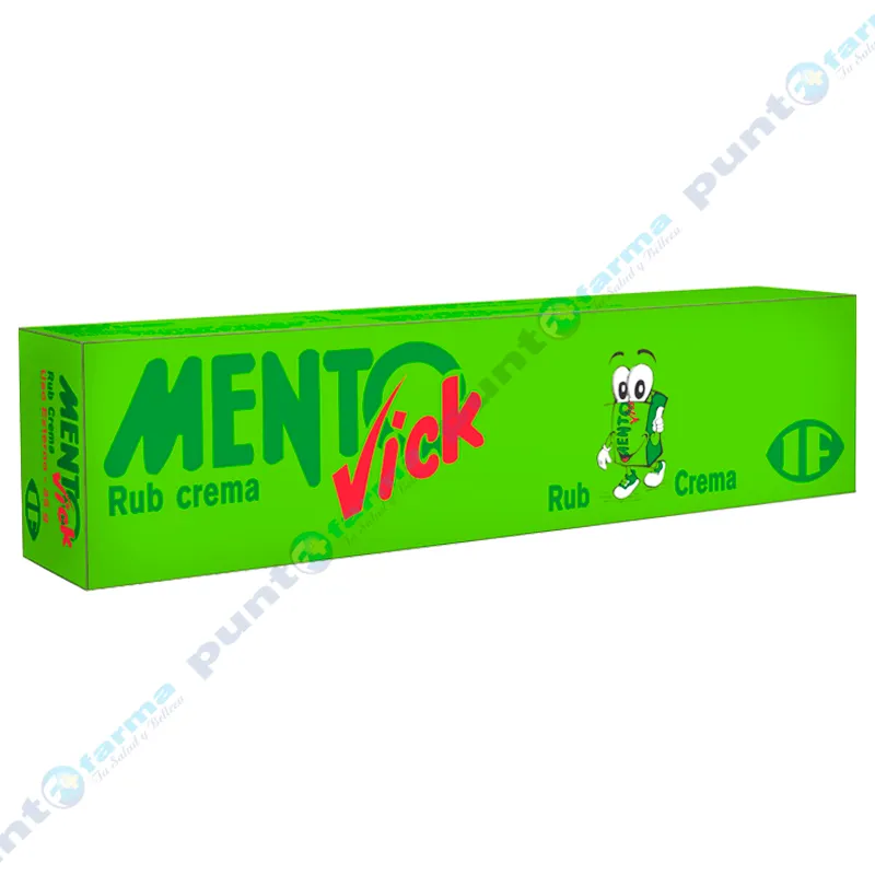 Rub Crema Mentovick - Pomo de 35 Gr.