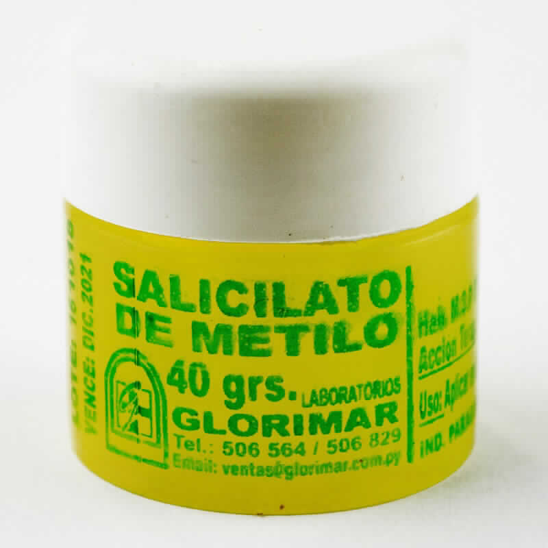 Quedateencasa Punto Farma Salicilato De Metilo Glorimar 40grs