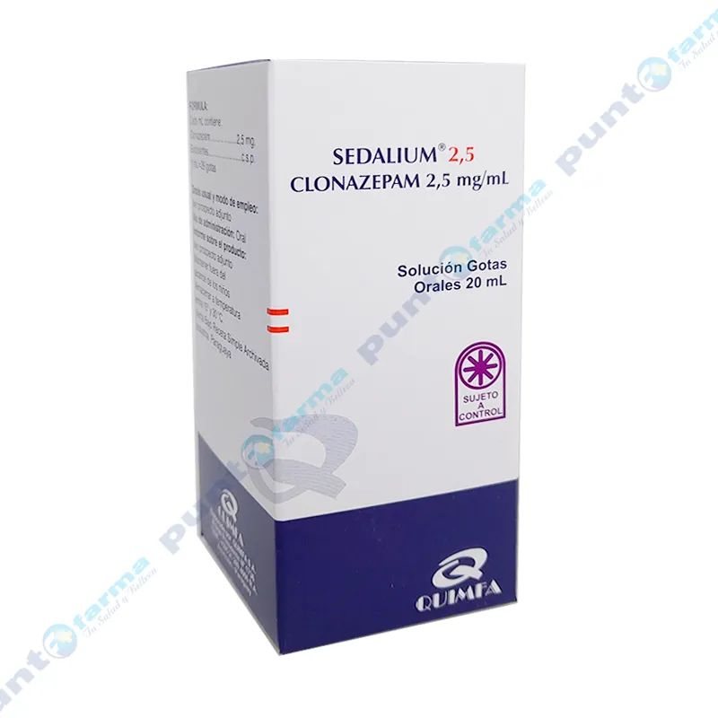Sedalium 2,5 mg - Solución gotas 20 mL
