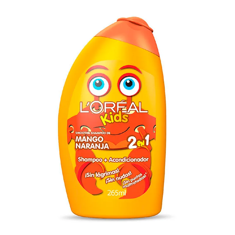 Shampoo + Enguague L'Oréal Kids - Frasco de 265ml