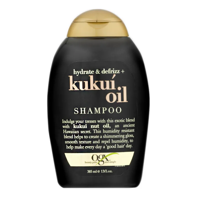 Shampoo Hydrate & Defrizz + Kukuí Oil Ogx - 385 mL