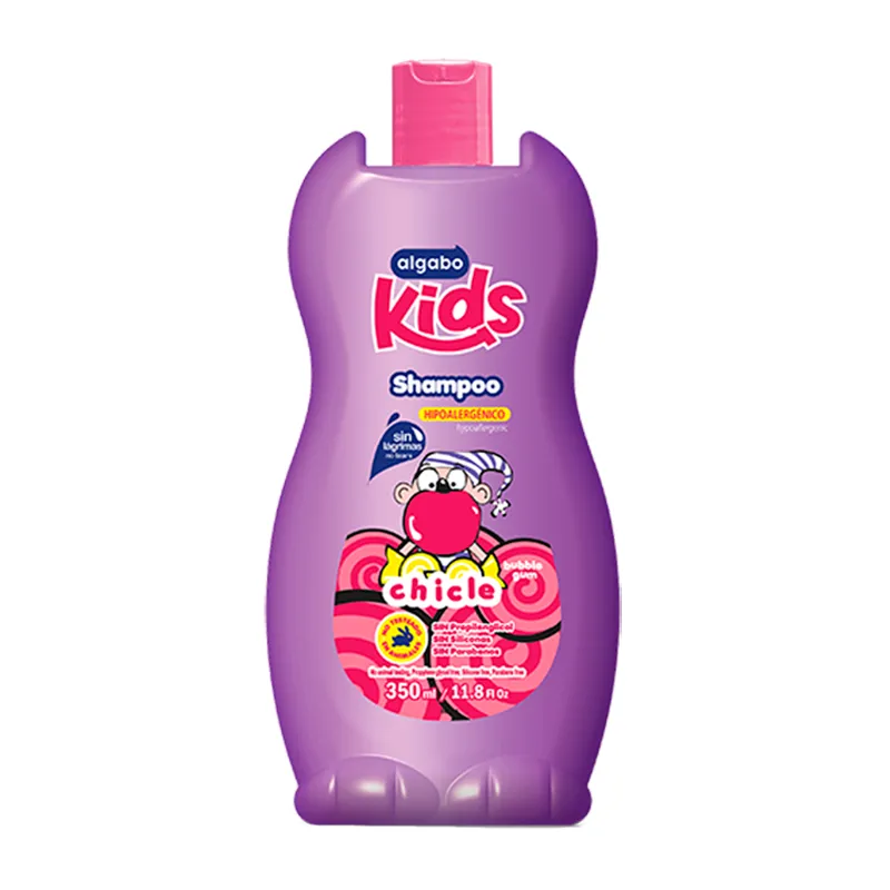 Shampoo Kids Bublee Chicle Algabo - 350 mL