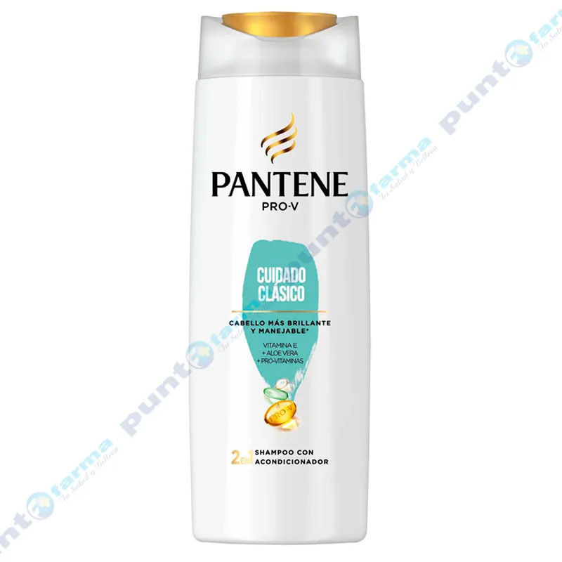 Shampoo con Acondicionador Cuidado Clasico Pantene Pro - V - 200 mL